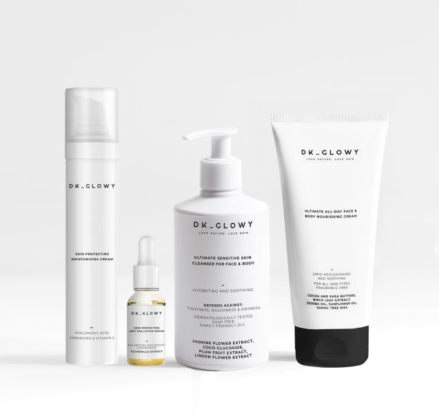 dKglowy poletni set