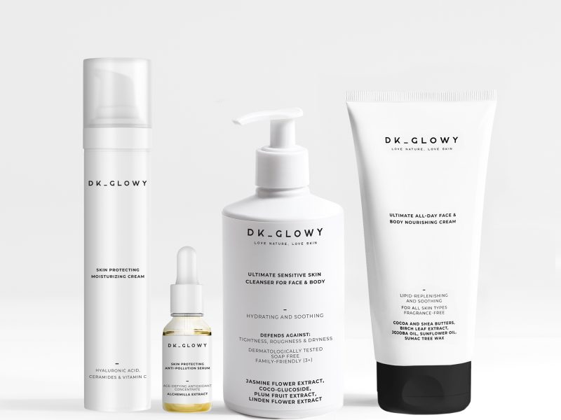 dKglowy poletni set